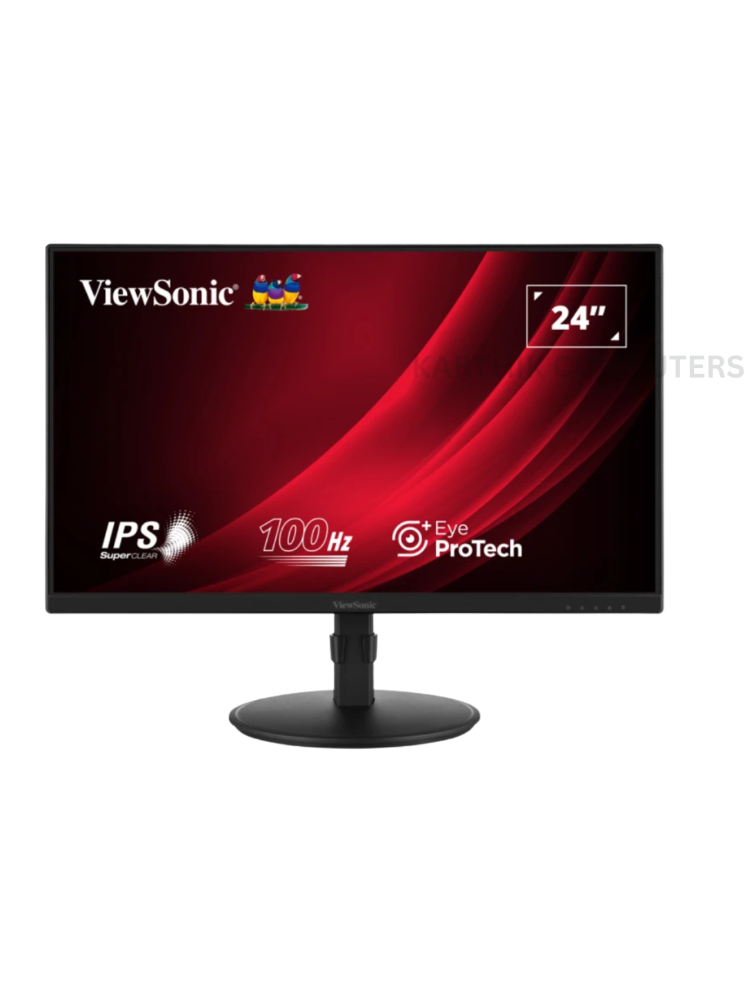 ViewSonic VA2408-HDJ (VS19713) | 24" | LED-backlit Panel | Full HD (1920×1080) | 100Hz | Office Monitor