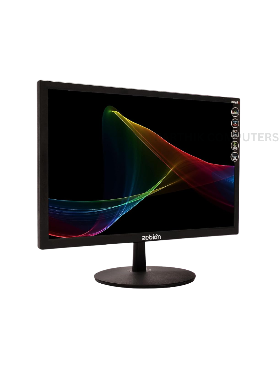 Zebion HD1 Premium Wide Monitor | 18.5" (46.99cm) | LED Panel | HD (1366×768) | Budget Monitor