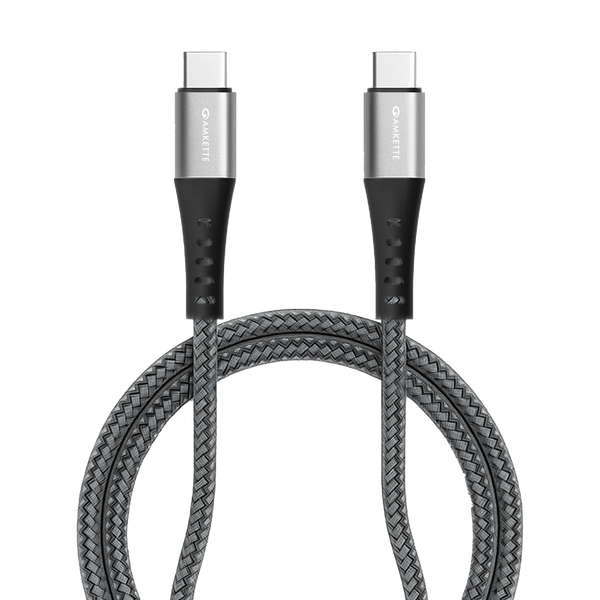 Amkette Mozen ChargePro 100W Braided C to C USB Cable