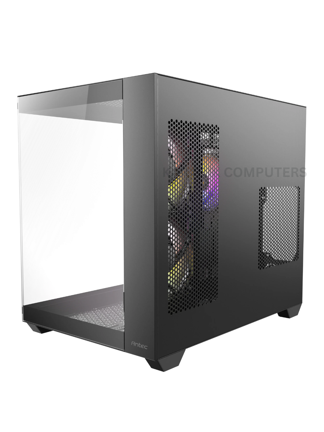 Antec CX800 ARGB (Black) Mid-Tower ATX Gaming Cabinet | Tempered Glass Side Panel | ARGB Fan Support | ATX / Micro-ATX / Mini-ITX | Gaming PC Case
