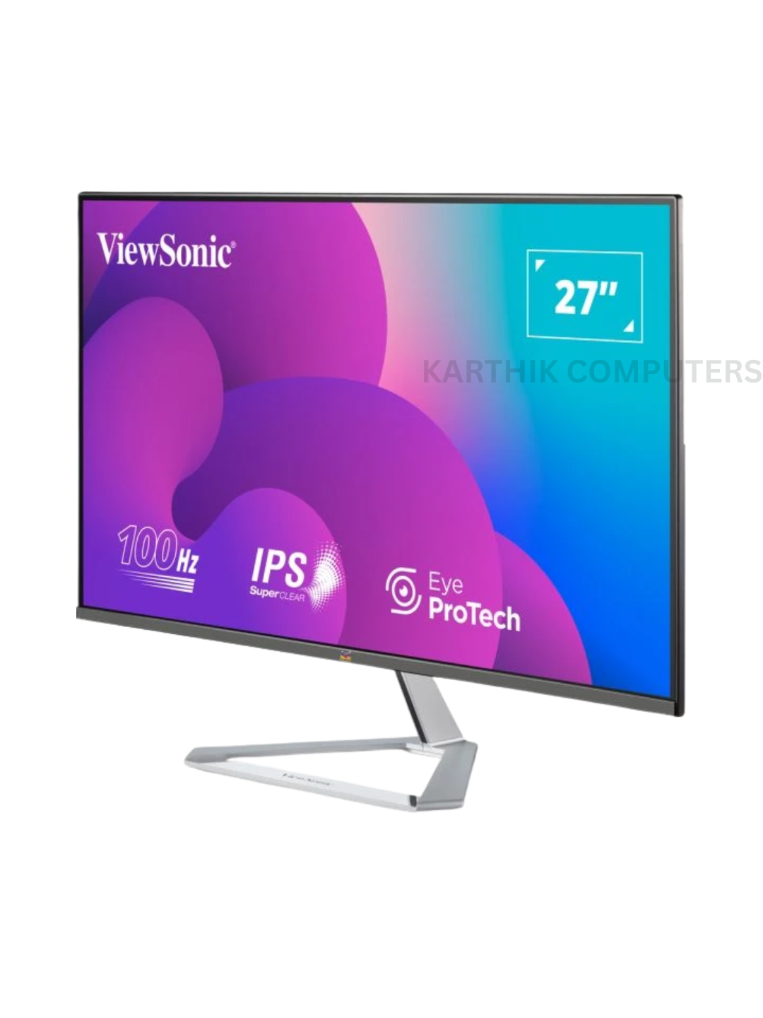 ViewSonic VX2776-SMHD-3 (VS18117) | 27" | SuperClear IPS Panel | Full HD (1920×1080) | 75Hz | Office Monitor