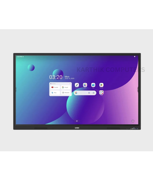 LOGIC ZX Series AI Interactive Flat Panel Display (65" / 75" / 86") | Google EDLA Certified | Android 14 | 4K UHD | 40-Point Touch | NeoAI | Wi-Fi 6