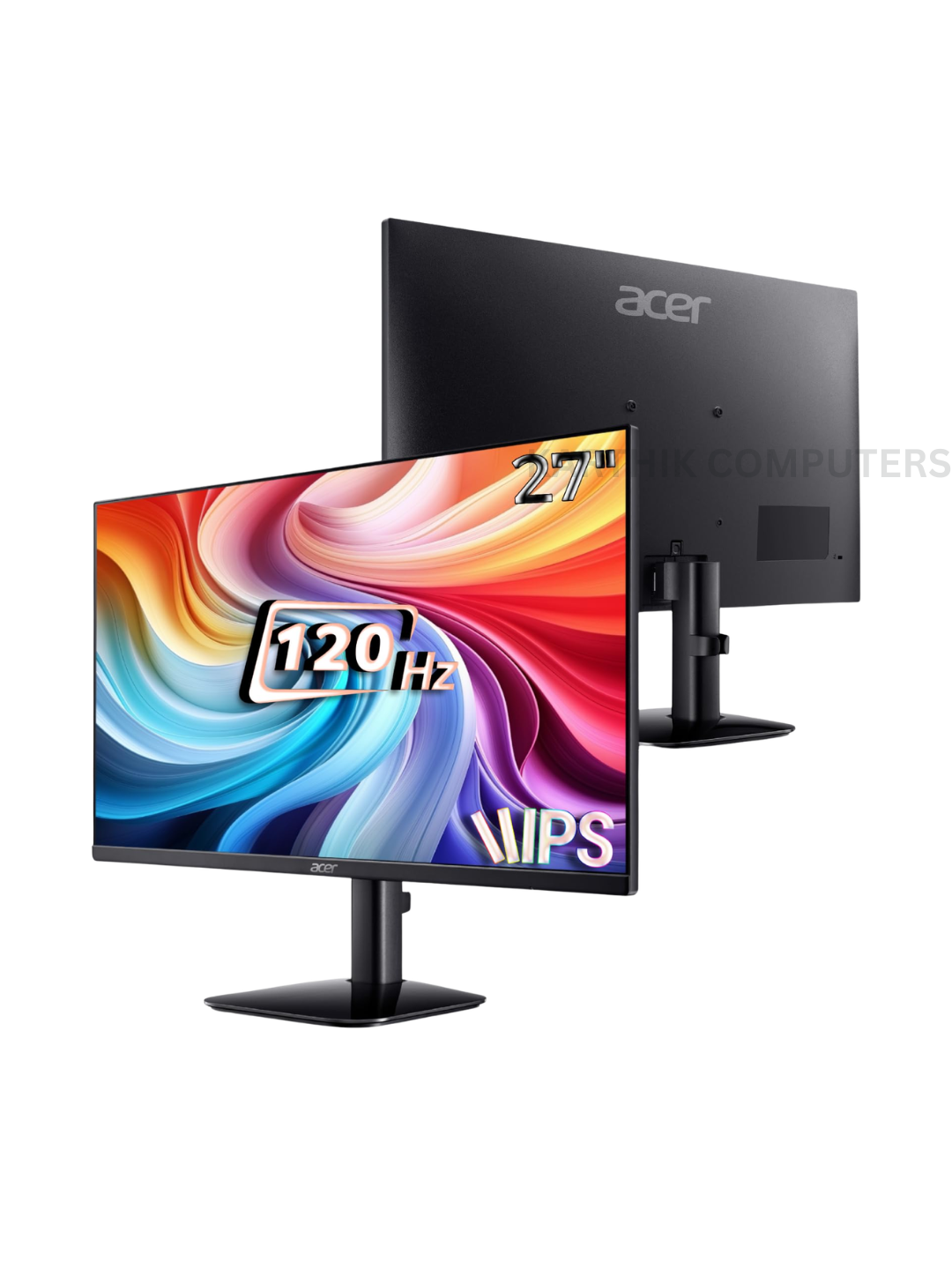 Acer KA270 Pb6mix (UM.HX2SS.601) | 27" | IPS Panel | Full HD (1920×1080) | 144Hz | Gaming Monitor