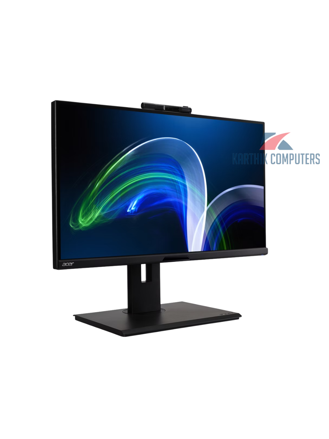 Acer B227Q VB Monitor | 21.5" Full HD IPS Business Monitor | 1920 x 1080 Resolution | 75Hz Refresh Rate | 4ms GTG Response Time | Ergonomic Height Adjustable Stand | HDMI, DisplayPort and VGA | Flicker-Free | BlueLightShield | VESA Mount Compatible