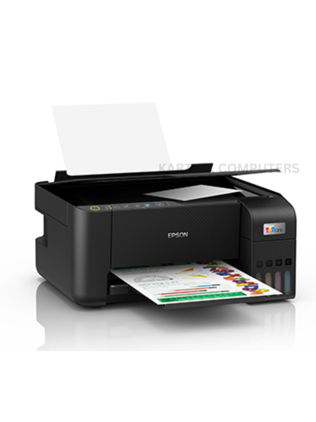 Epson EcoTank L3250 Wireless All-in-One Ink Tank Printer | Print / Scan / Copy | Wi-Fi & Wi-Fi Direct | Up to 33 ppm Black, 15 ppm Colour | Heat-Free Technology