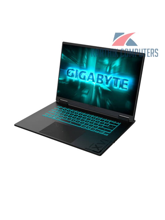 GIGABYTE Gaming A16 Gaming Laptop (CMHH2IN893SH) | Intel Core i5-13420H 13th Gen | NVIDIA GeForce RTX 4050 6GB Graphics | 16GB DDR5 RAM | 512GB Gen4 NVMe SSD | 16-inch FHD+ 165Hz 16:10 Display | Wi-Fi 6E | Windows 11 Home | Black