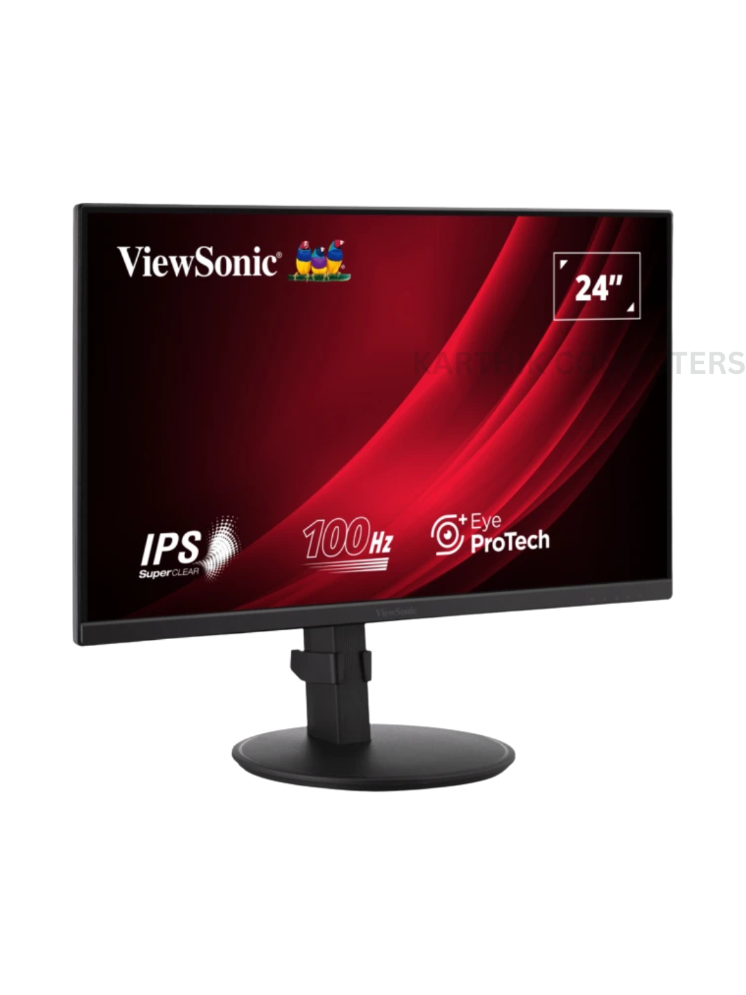 ViewSonic VA2408-HDJ (VS19713) | 24" | LED-backlit Panel | Full HD (1920×1080) | 100Hz | Office Monitor