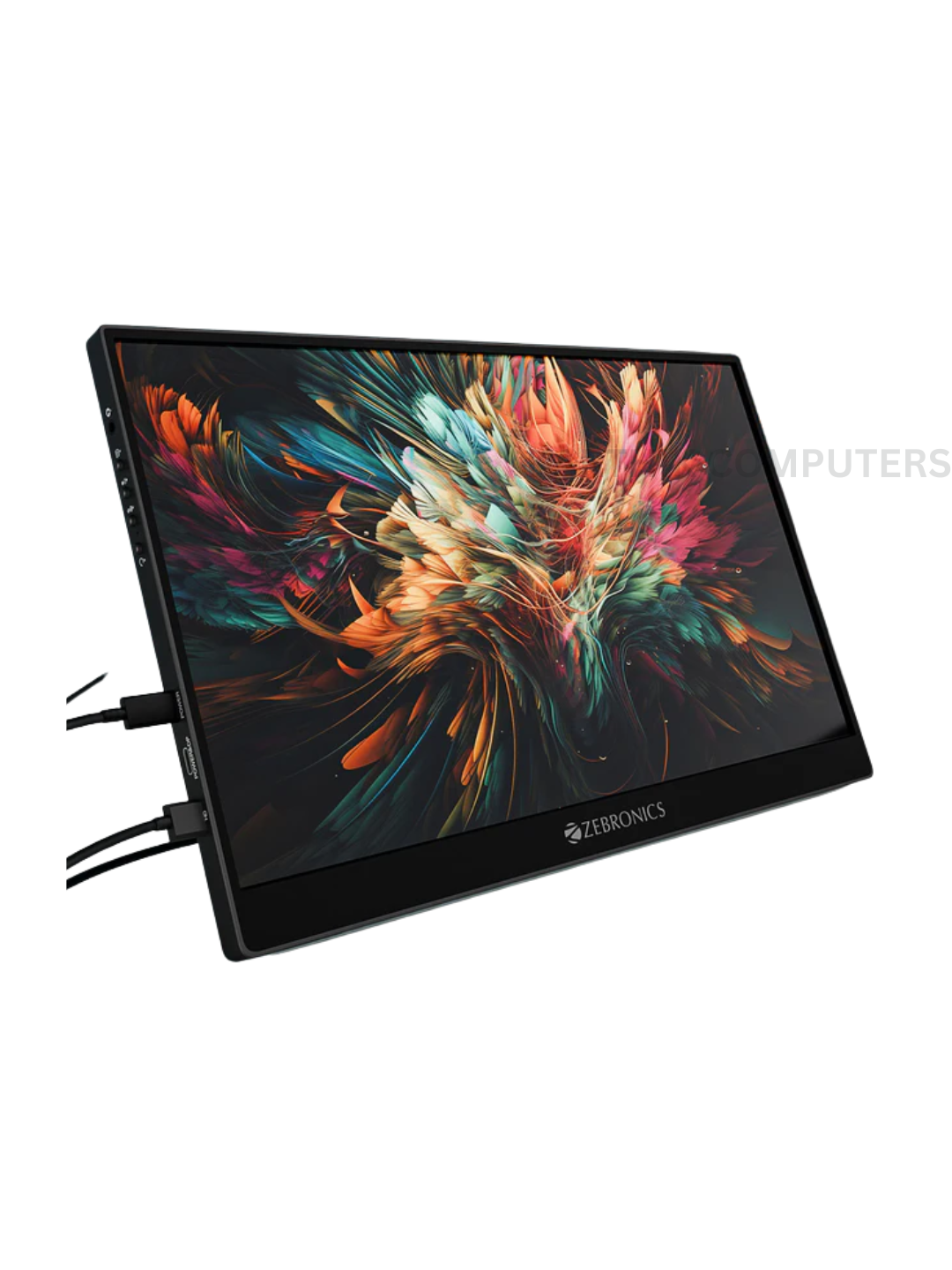 Zebronics Pixigo A16S | 15.6" | LED Panel | Full HD (1920×1080) | 60Hz | Portable Monitor