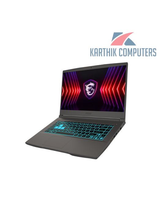 MSI Thin 15 Gaming Laptop with Intel Core i5-13420H Processor | 16GB RAM | 512GB SSD | RTX 3050 | 144Hz FHD