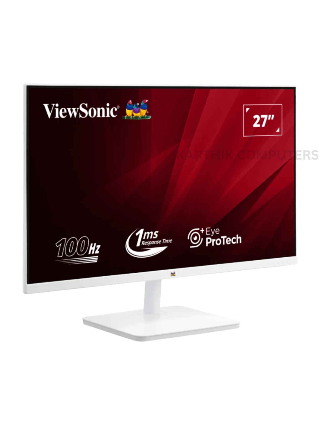 ViewSonic VA2732-MH-W (VS18231) | 27" | SuperClear IPS Panel | Full HD (1920×1080) | 100Hz | Office Monitor