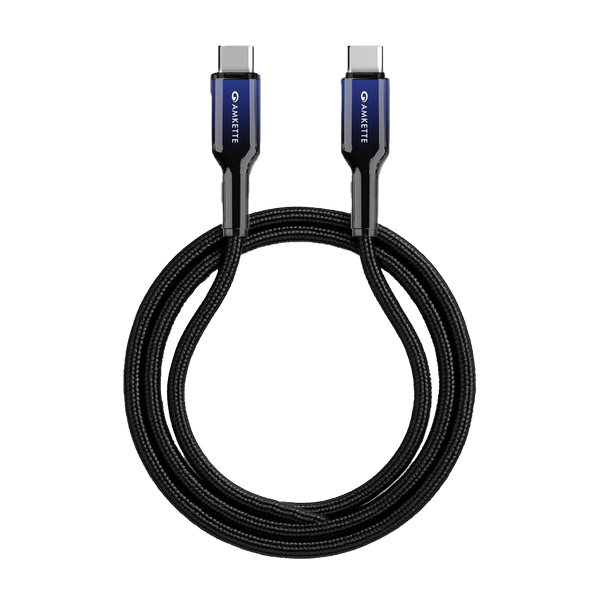 Amkette Mozen ChargePro 65W Braided USB-C Cable