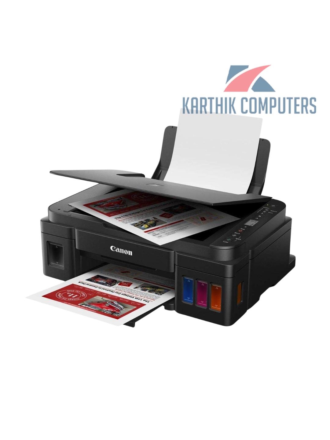 Canon PIXMA G3012 All-in-One Wireless Ink Tank Colour Printer | Print | Scan | Copy | Wi-Fi | Mobile Printing