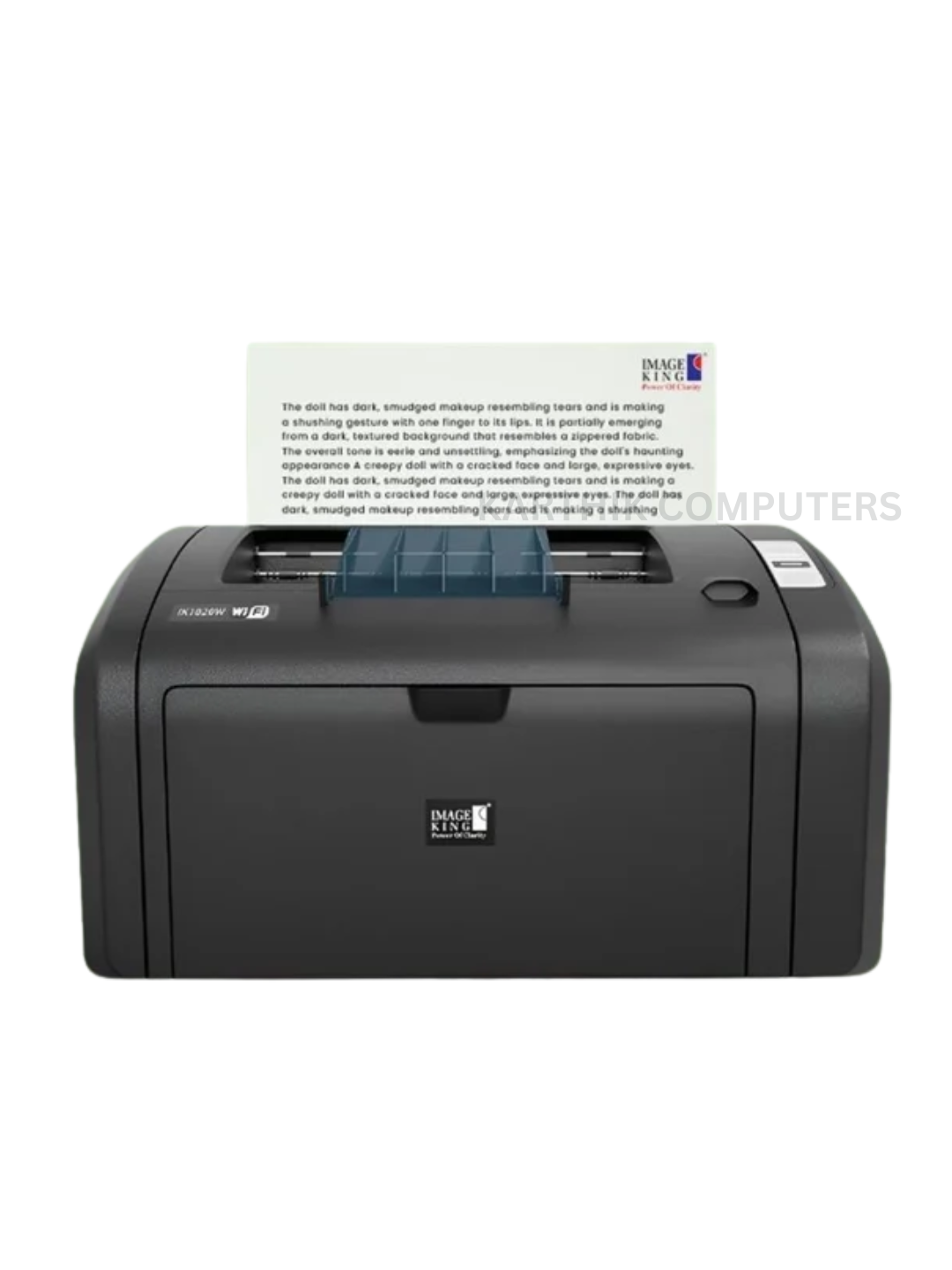 Image King IK1020W WiFi Monochrome Laser Printer | 18 ppm | 600 × 600 dpi | Wi-Fi + LAN + USB | Dual-Core 1.2GHz | 128MB Memory | A4