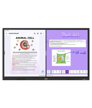 LOGIC ZX Series AI Interactive Flat Panel Display (65" / 75" / 86") | Google EDLA Certified | Android 14 | 4K UHD | 40-Point Touch | NeoAI | Wi-Fi 6