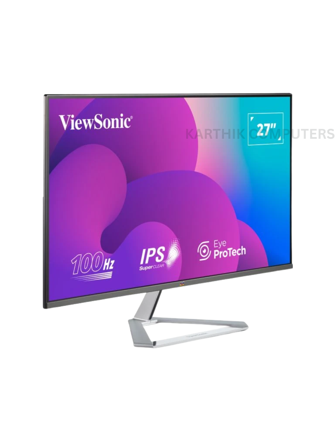 ViewSonic VX2776-SMHD-3 (VS18117) | 27" | SuperClear IPS Panel | Full HD (1920×1080) | 75Hz | Office Monitor