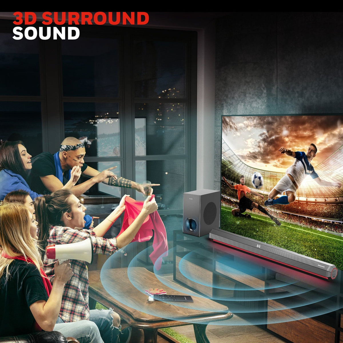 Honeywell Trueno U4000 Soundbar 240W