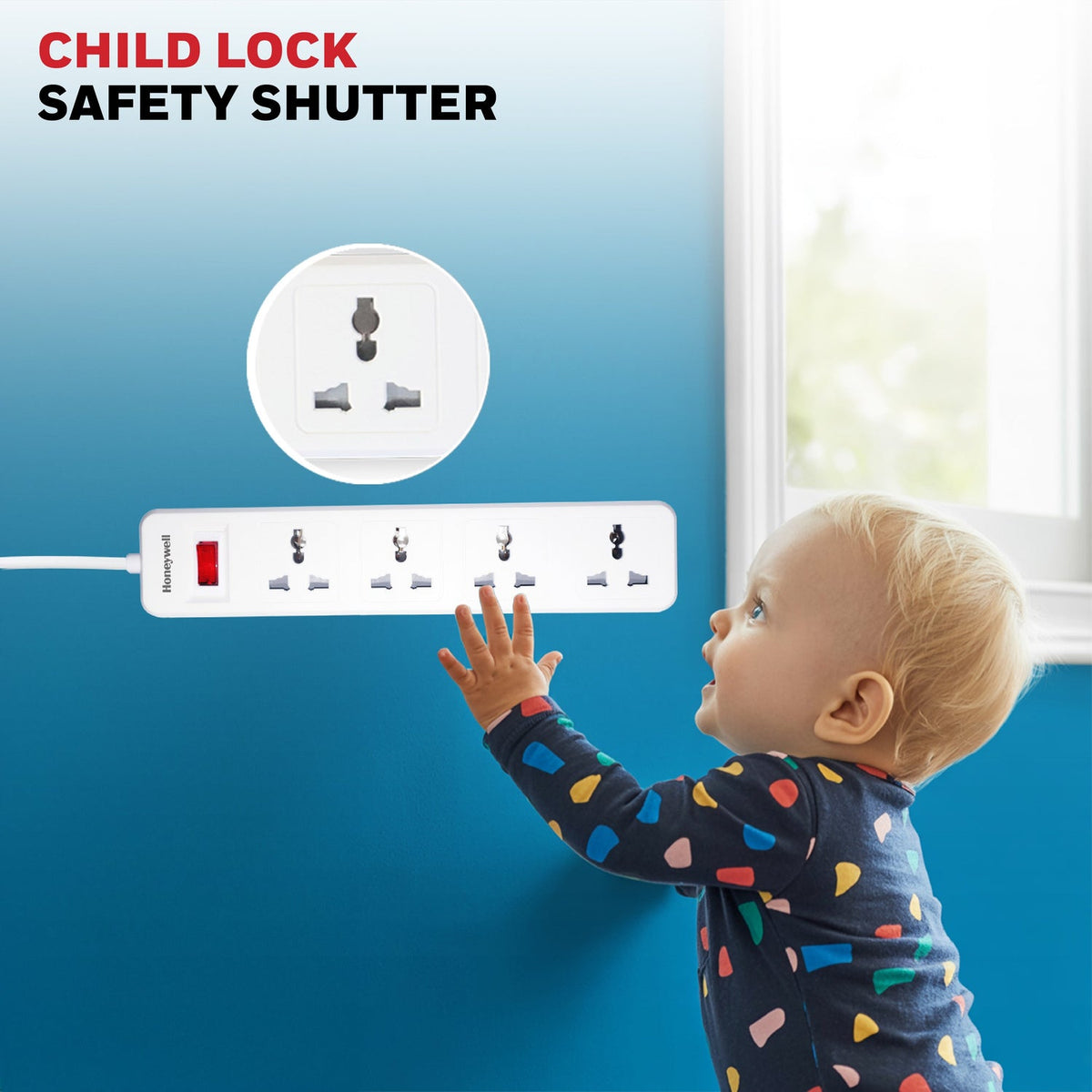 Honeywell Value 4-Outlet Extension Board
