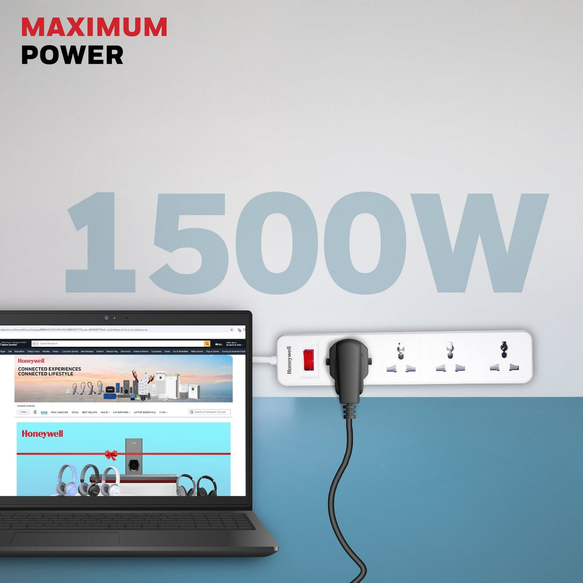 Honeywell Value 4-Outlet Extension Board