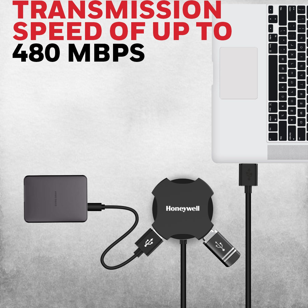 Honeywell 4-Port USB 2.0 Hub (Value Series)