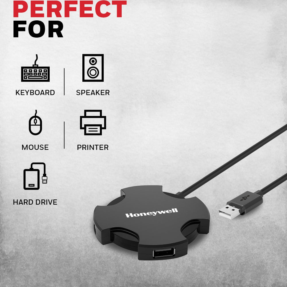 Honeywell 4-Port USB 2.0 Hub (Value Series)