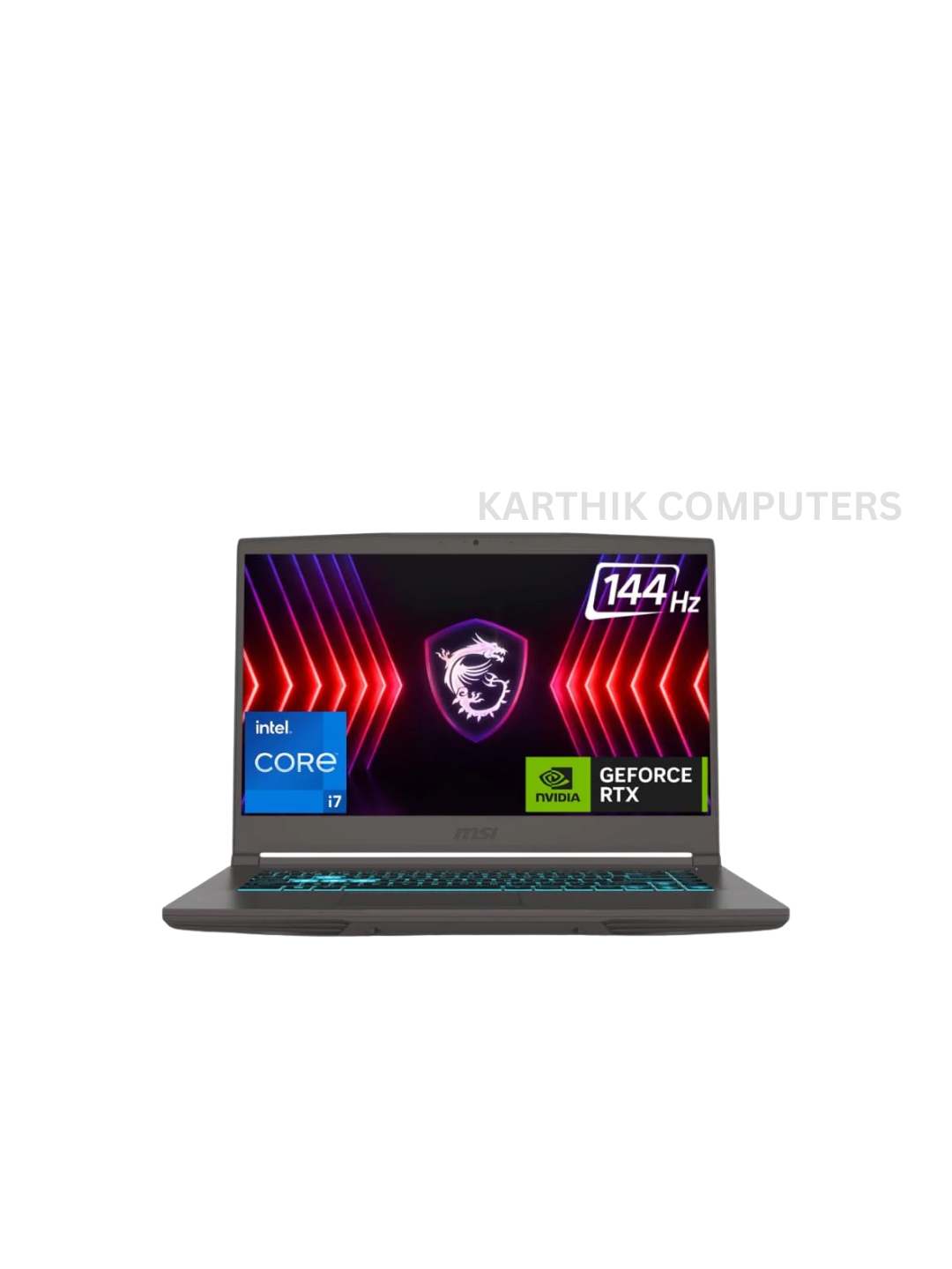 MSI Thin 15 B13UC-124IN Gaming Laptop – Intel i7-13620H, RTX 3050, 16GB RAM