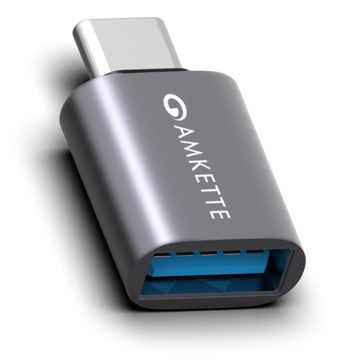 Amkette Mozen USB 3.0 Type C to USB A OTG Adapter