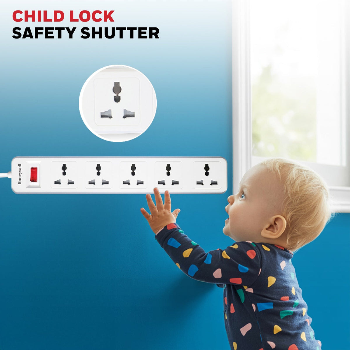Honeywell Value 5-Outlet Extension Board