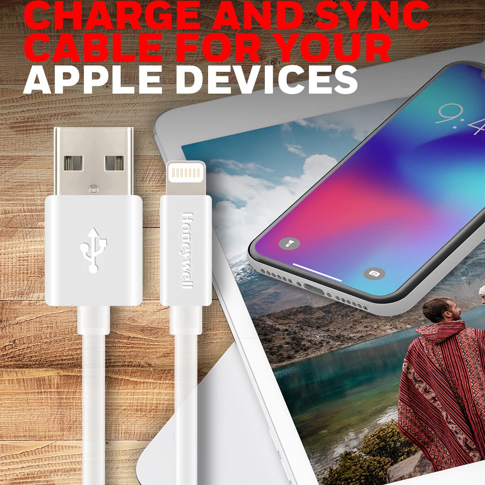 Honeywell Lightning to USB Cable 1.2m (Non-Braided, Value Series)