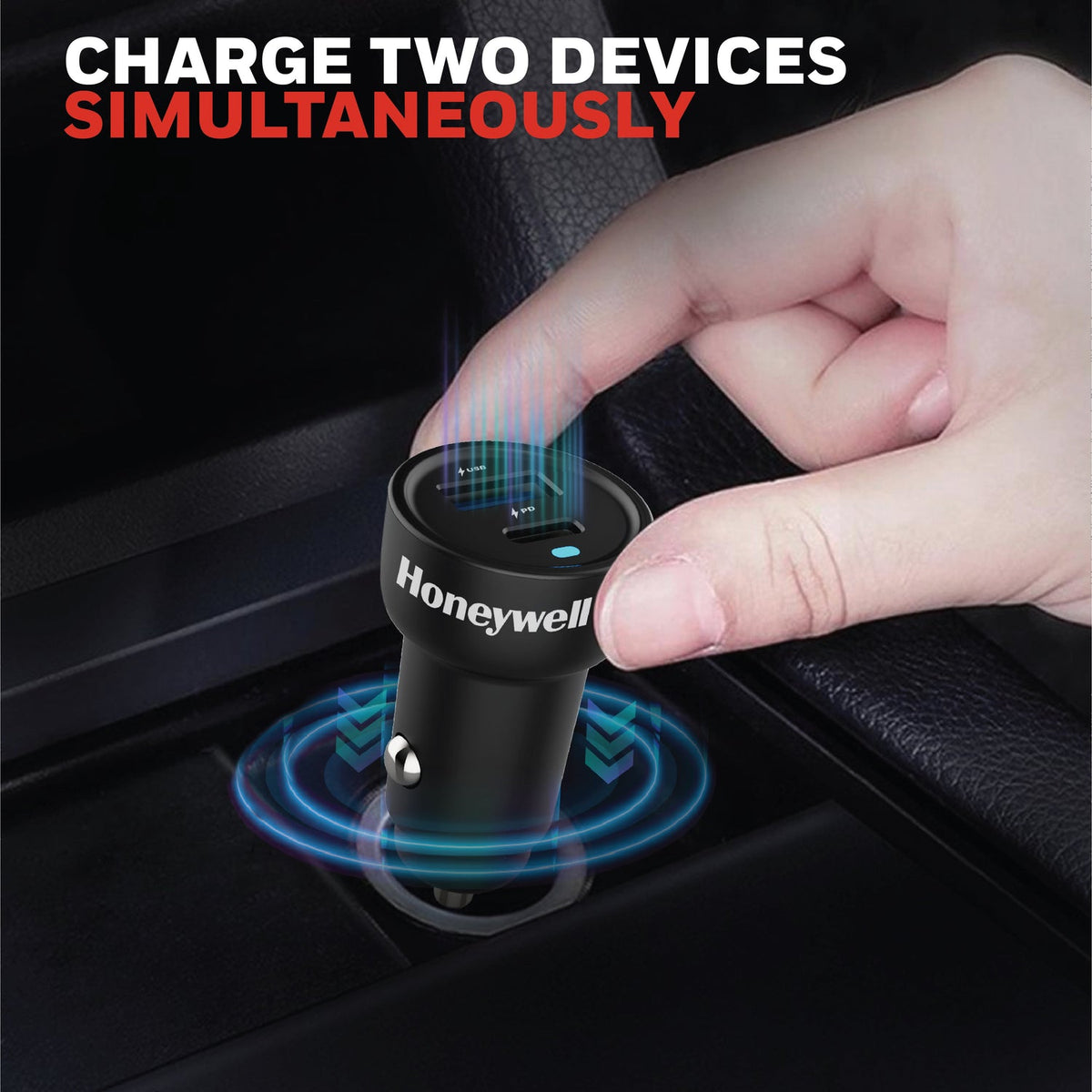 Honeywell Micro CLA 18W PD Car Charger (Platinum Series)