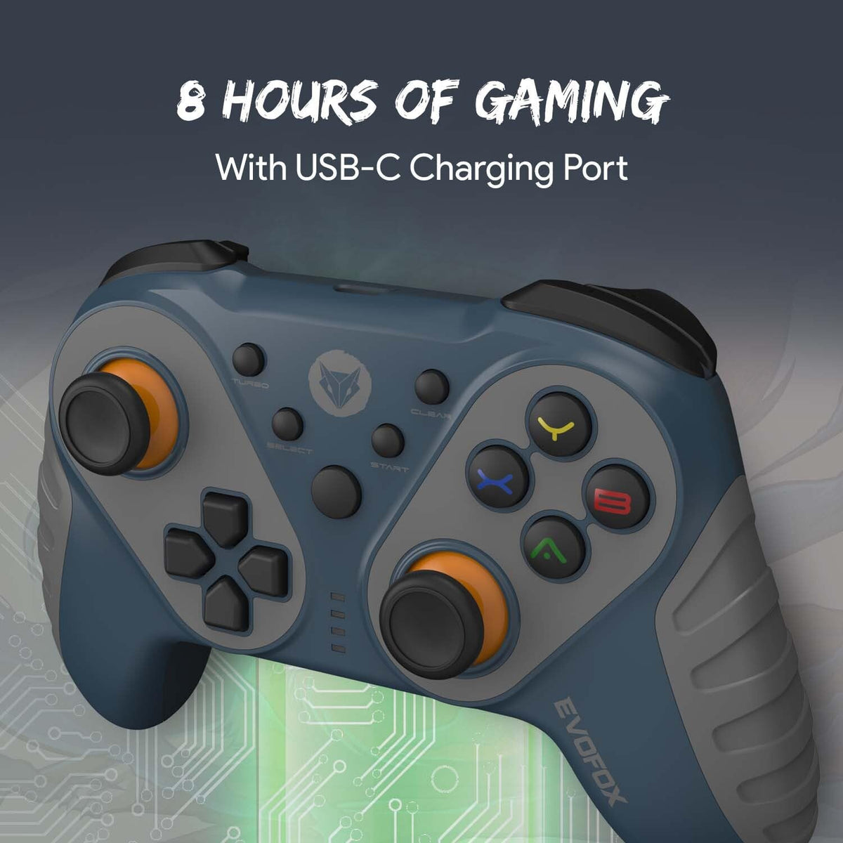 EvoFox Elite Ops Wireless Gamepad 12 ft Range