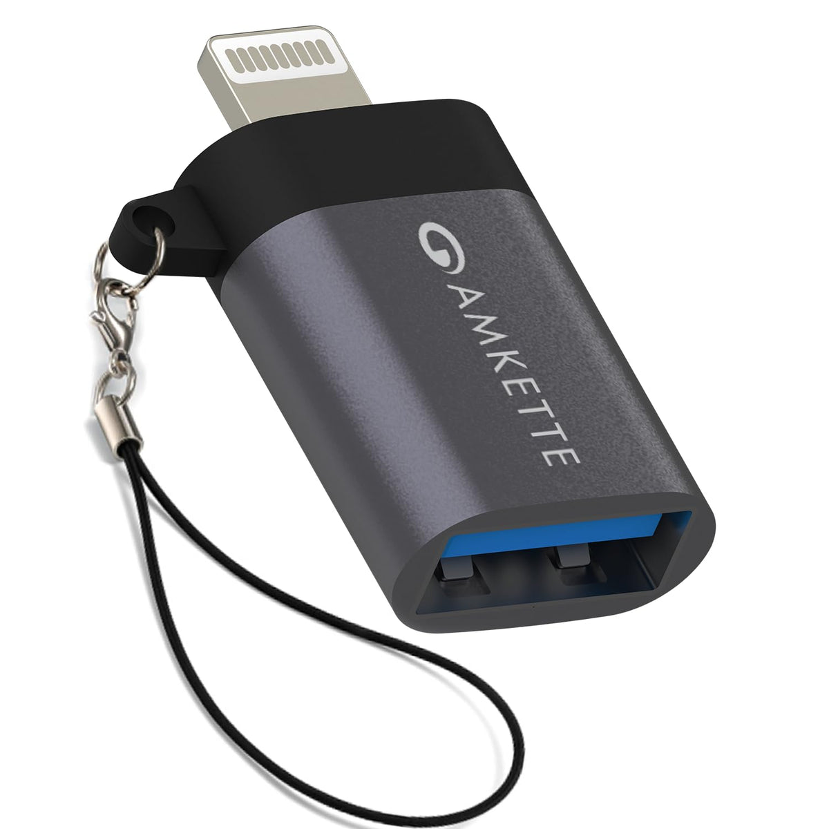 Amkette iConnect Mini Lightning to USB-A OTG Adapter