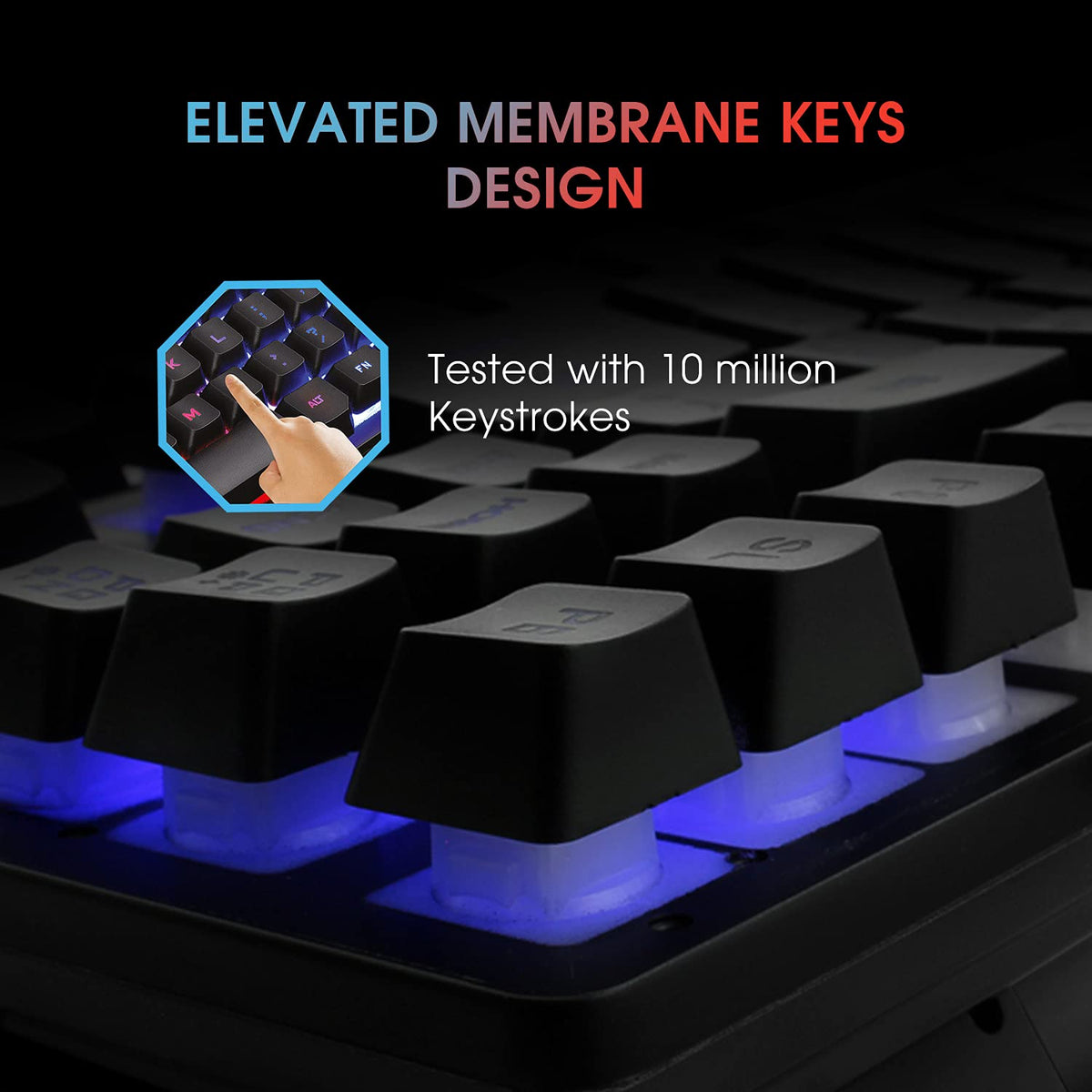 EvoFox X-Team Gaming Keyboard & Mouse USB Combo