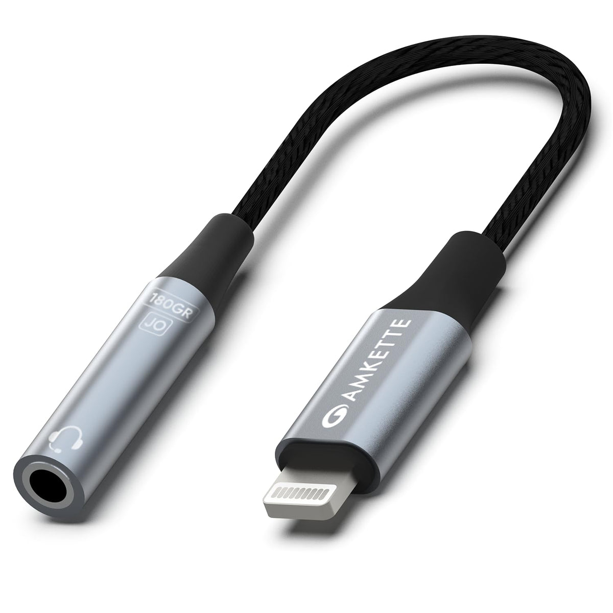 Amkette Adapt Lightning to 3.5mm Audio Jack Adapter