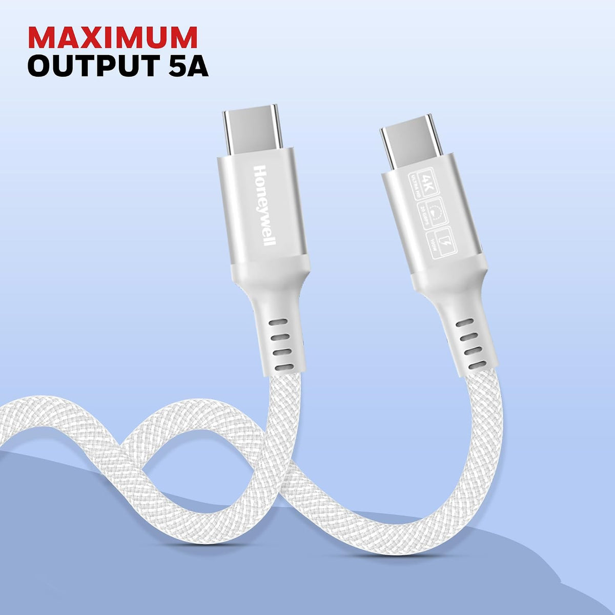 Honeywell Type-C to Type-C USB 3.2 Cable 1.2m (Ultimate Series)