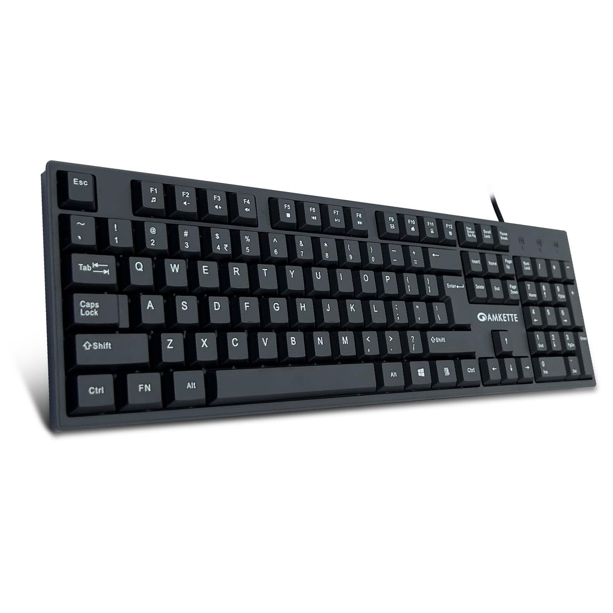 Amkette Lexus Neo Wired USB Multimedia Keyboard