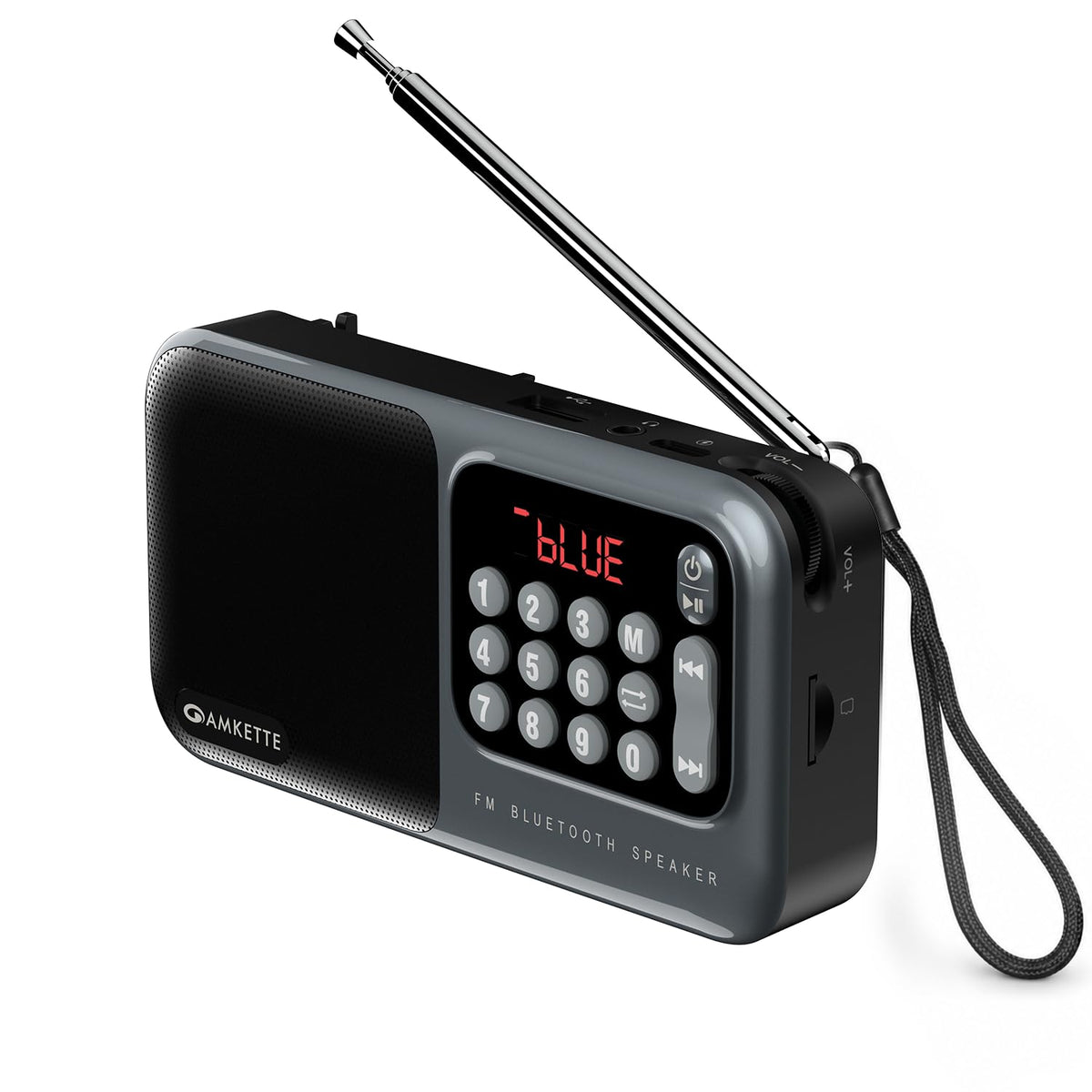 Amkette Pocket Mate Bluetooth Speaker with FM