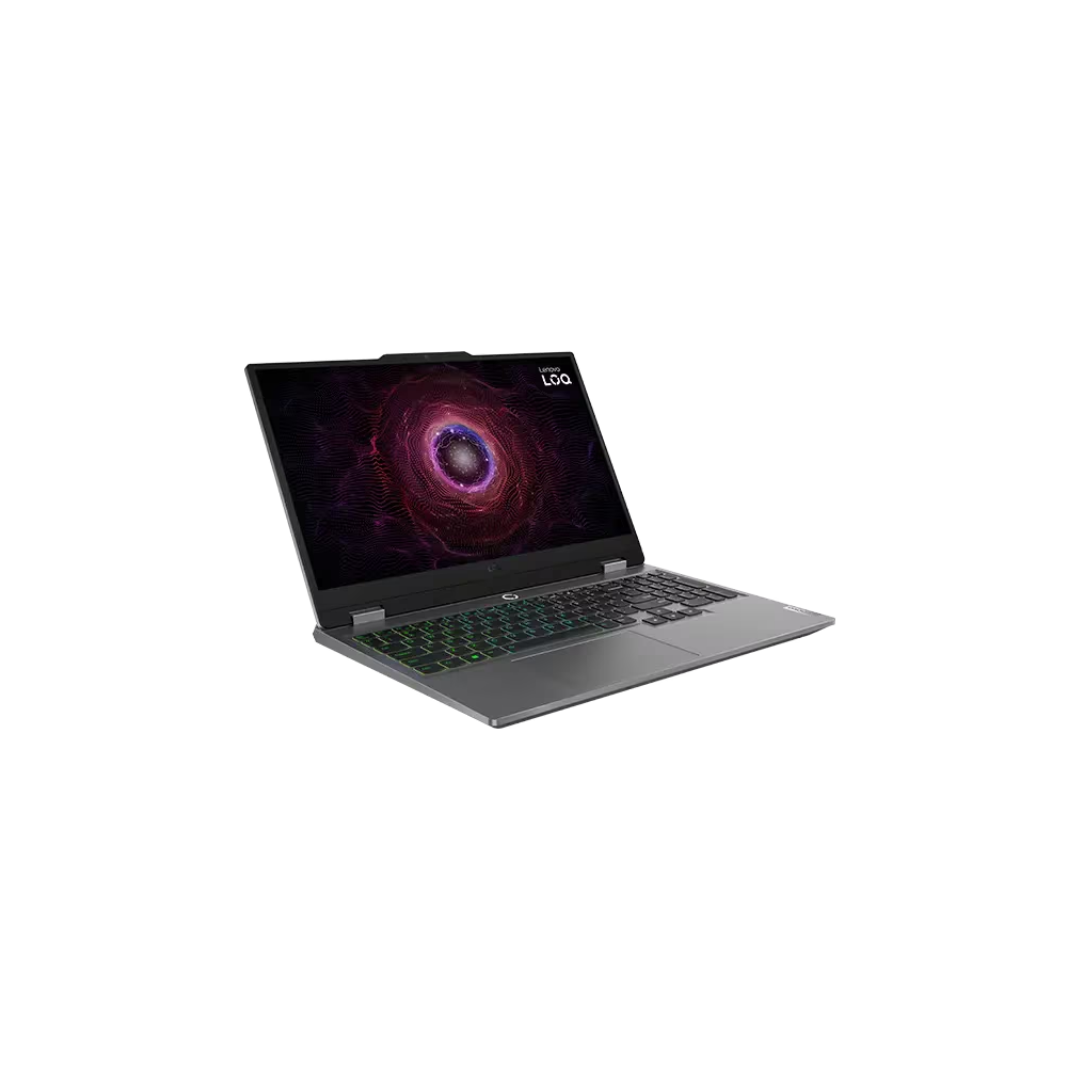 Lenovo LOQ 15ARP9 (SKU: 83JC00EEIN) AMD Ryzen™ 5 7235HS Gaming Laptop – RTX 3050 6GB | 15.6″ FHD IPS 144Hz Display (100% sRGB, G-SYNC) | 12GB DDR5 RAM | 512GB Gen4 SSD | Windows 11 | Wi-Fi 6 | Backlit Keyboard | High-Performance Gaming & Creator Laptop