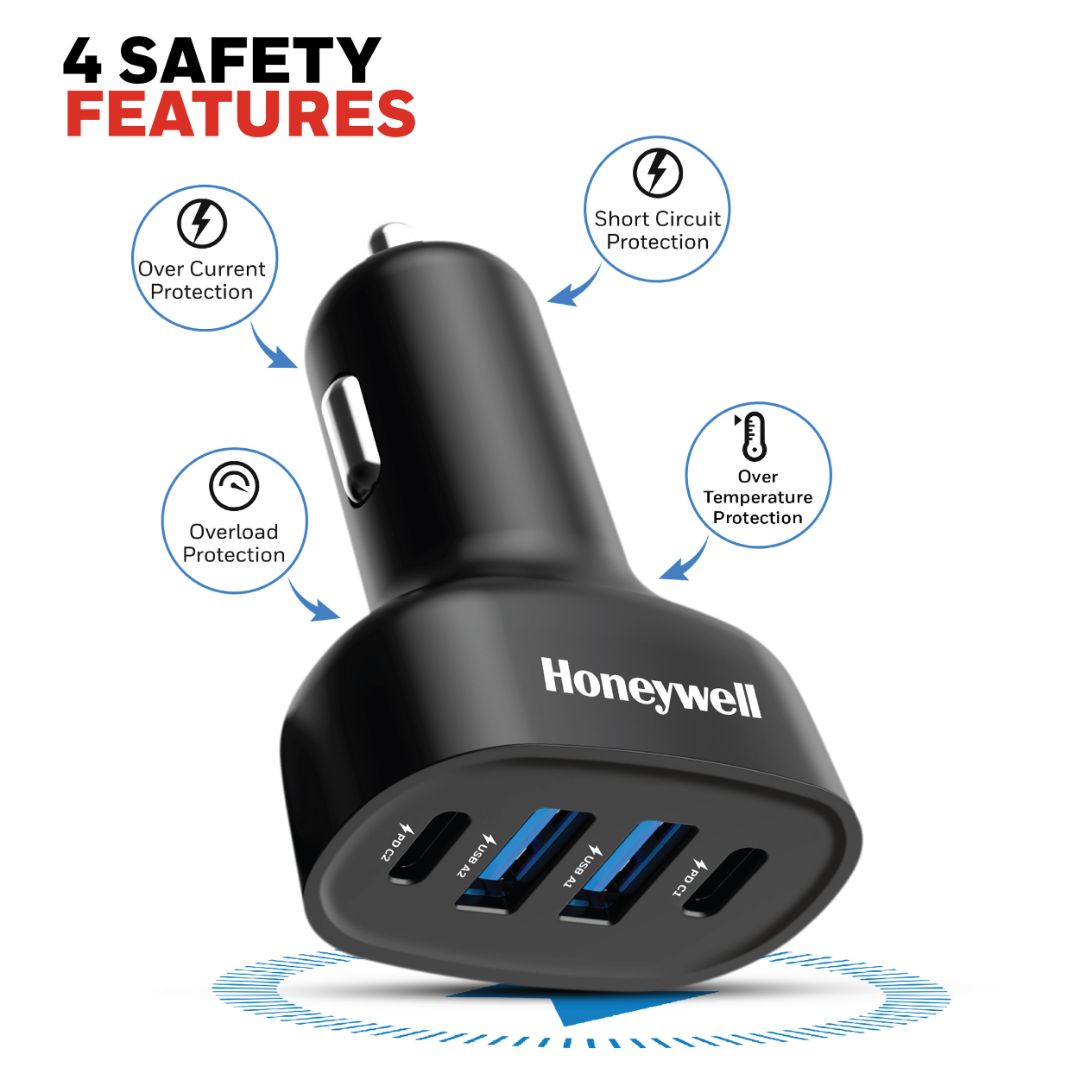 Honeywell Micro CLA 100W PD Car Charger (Ultimate Series)