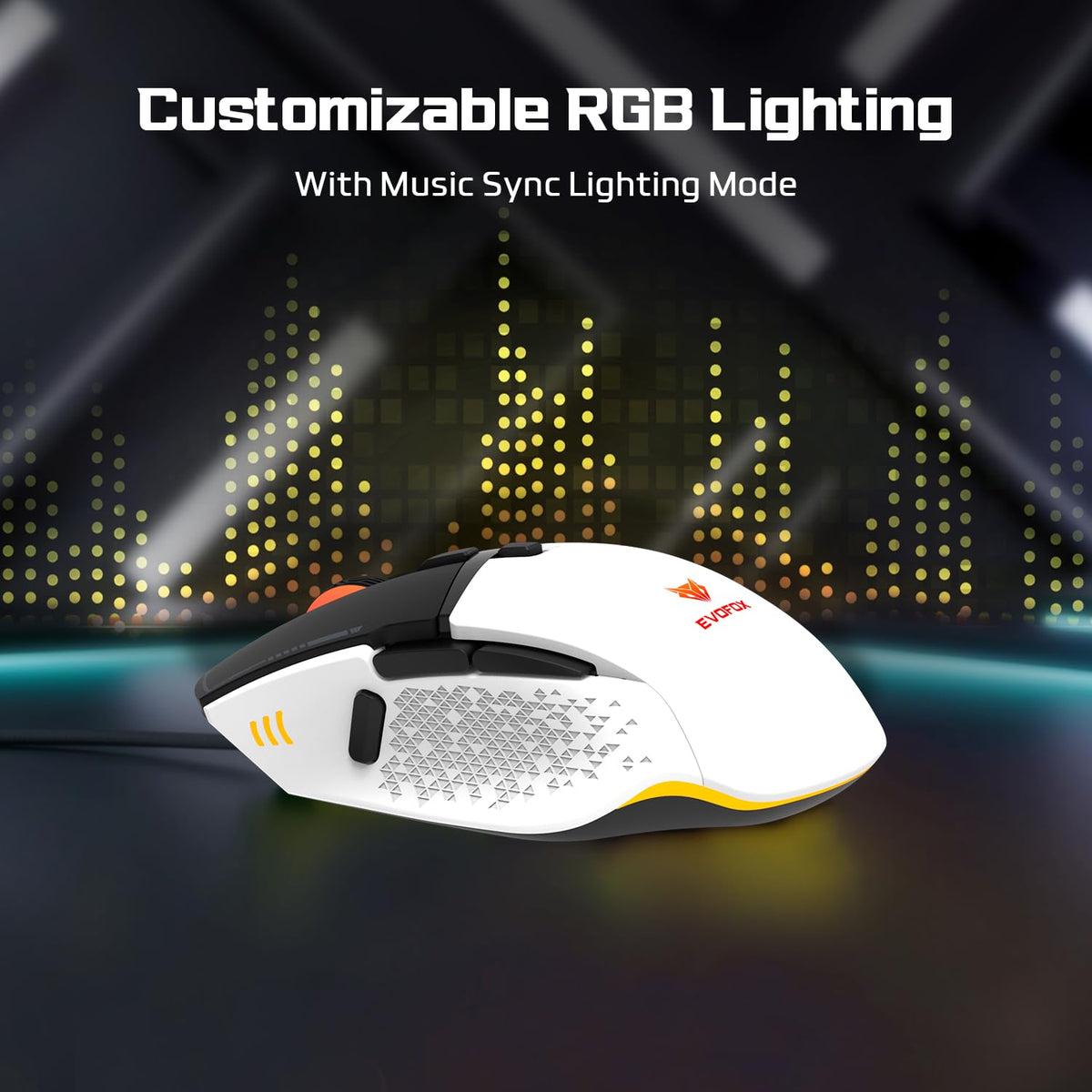 EvoFox Phantom 2 Gaming Mouse with 12800 DPI & RGB
