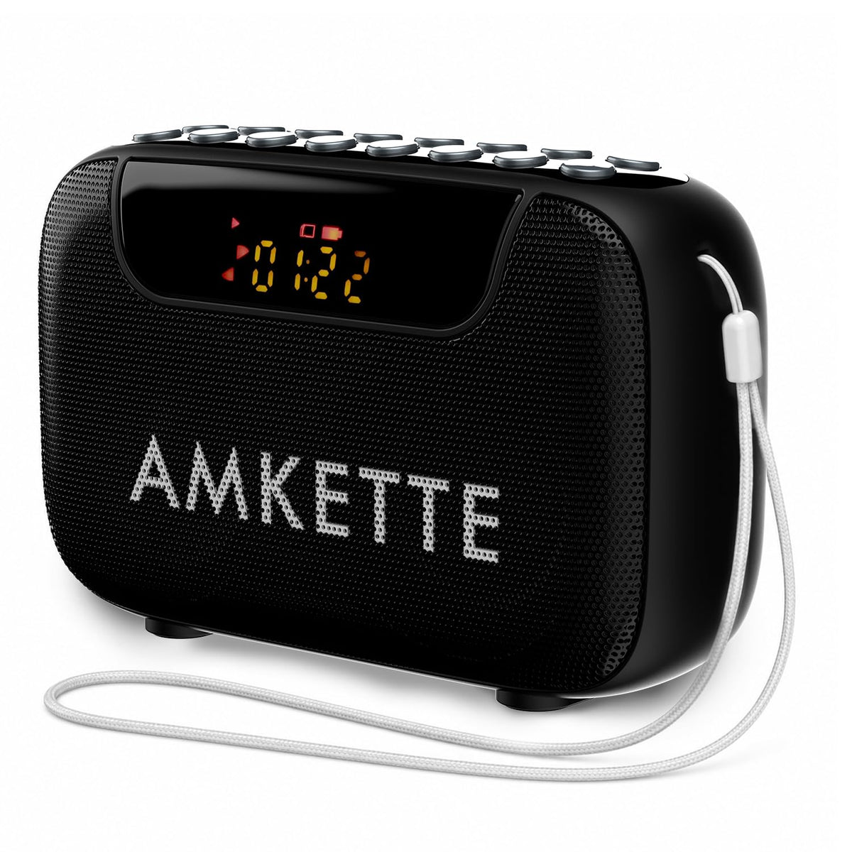 Amkette Pocket Blast FM Radio with Bluetooth Speaker