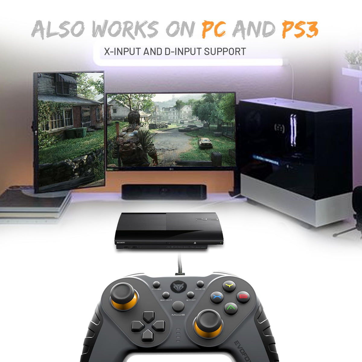 EvoFox Elite Ops Wired Gamepad