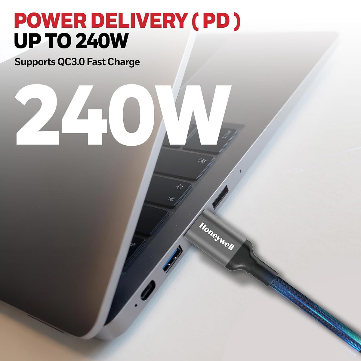 Honeywell Type-C to Type-C USB4 Cable 1.2m (Ultimate Series)