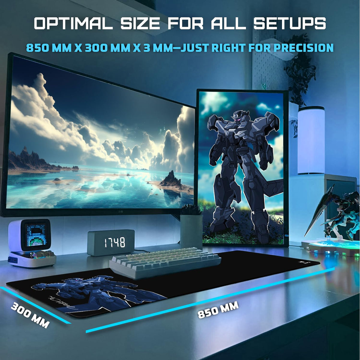 EvoFox Metal Claw X85 Gaming Mouse Pad