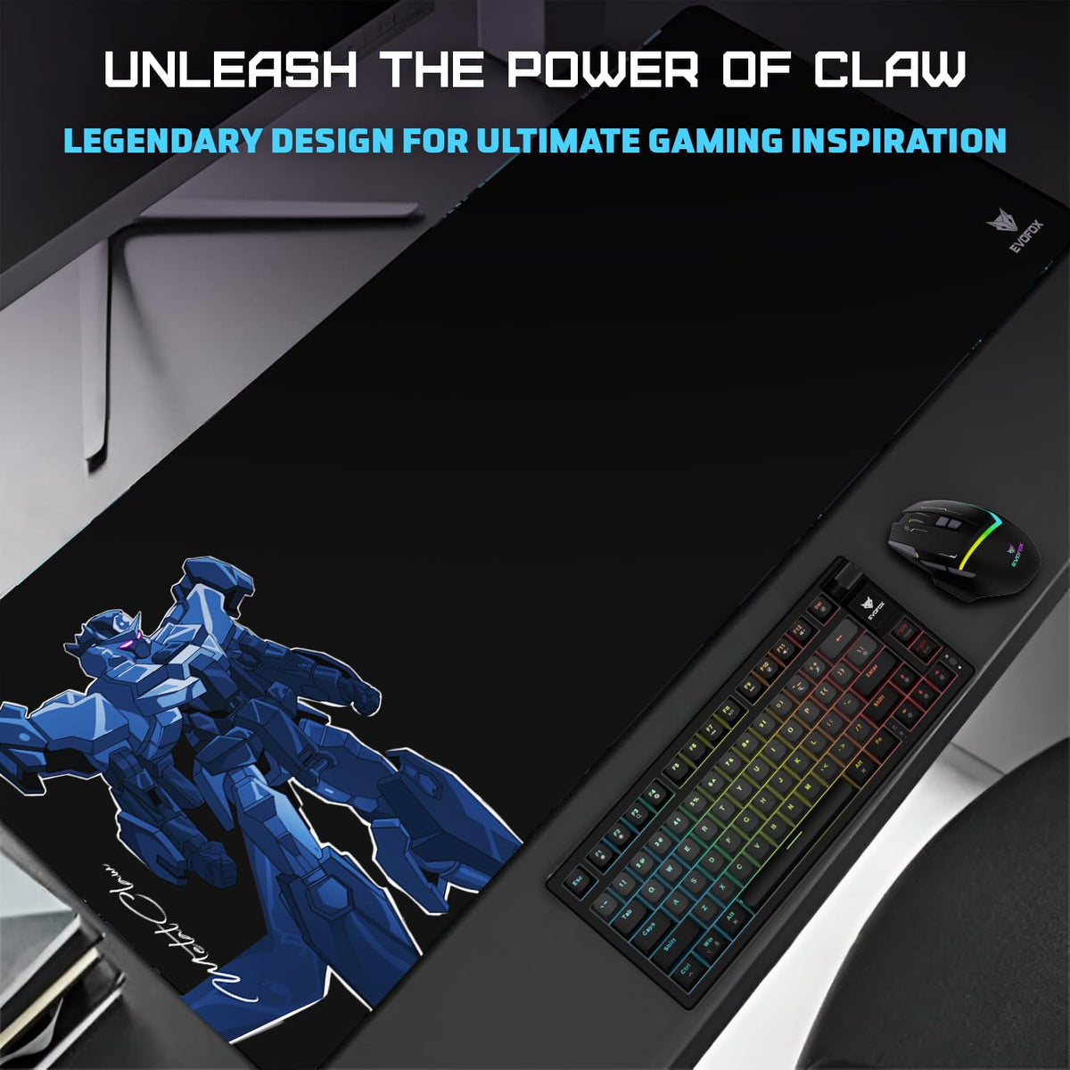 EvoFox Metal Claw X85 Gaming Mouse Pad
