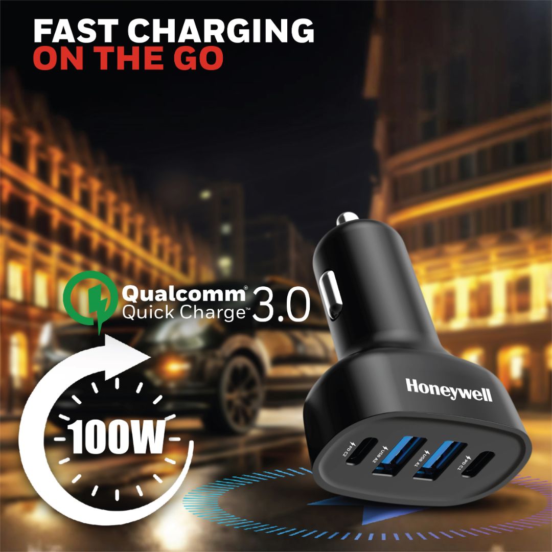 Honeywell Micro CLA 100W PD Car Charger (Ultimate Series)