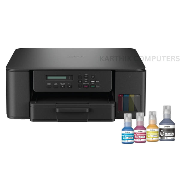 Brother DCP-T530DW Wi-Fi Colour Ink Tank All-in-One Printer, Auto Duplex