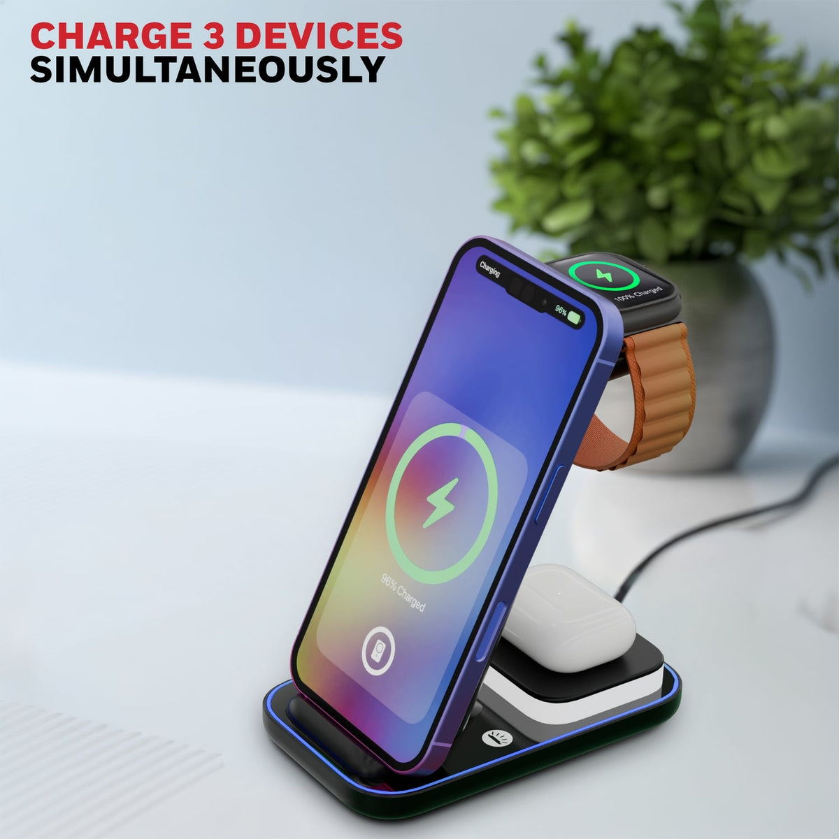 Honeywell Zest Wireless Clamp 3-in-1 Charger 23W