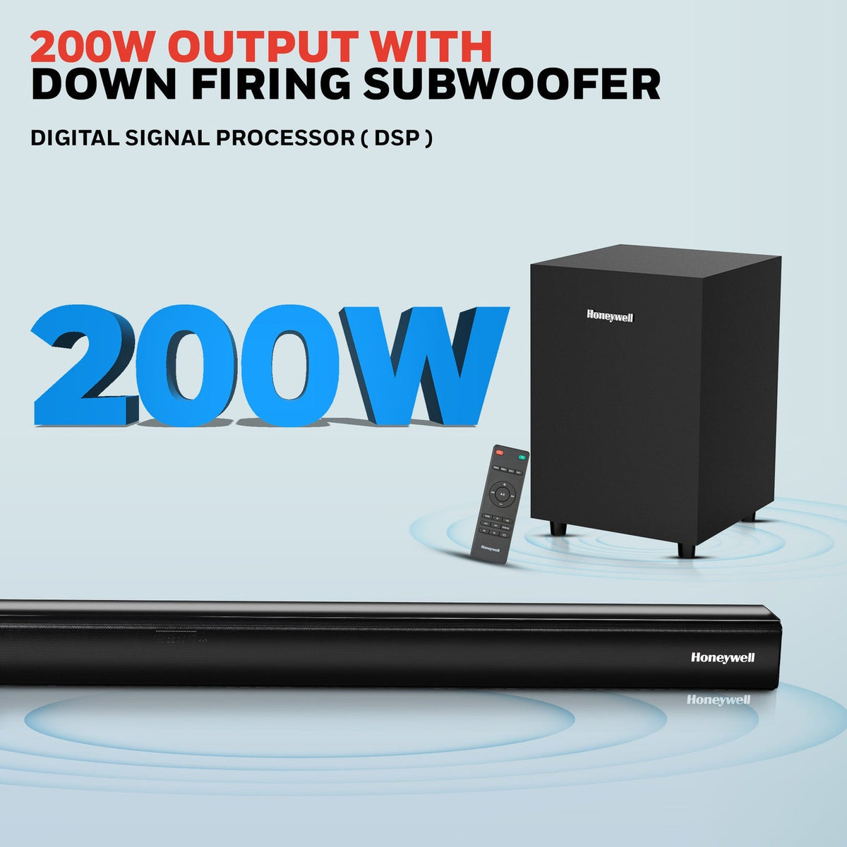 Honeywell Trueno U3000 2.1 Soundbar 200W