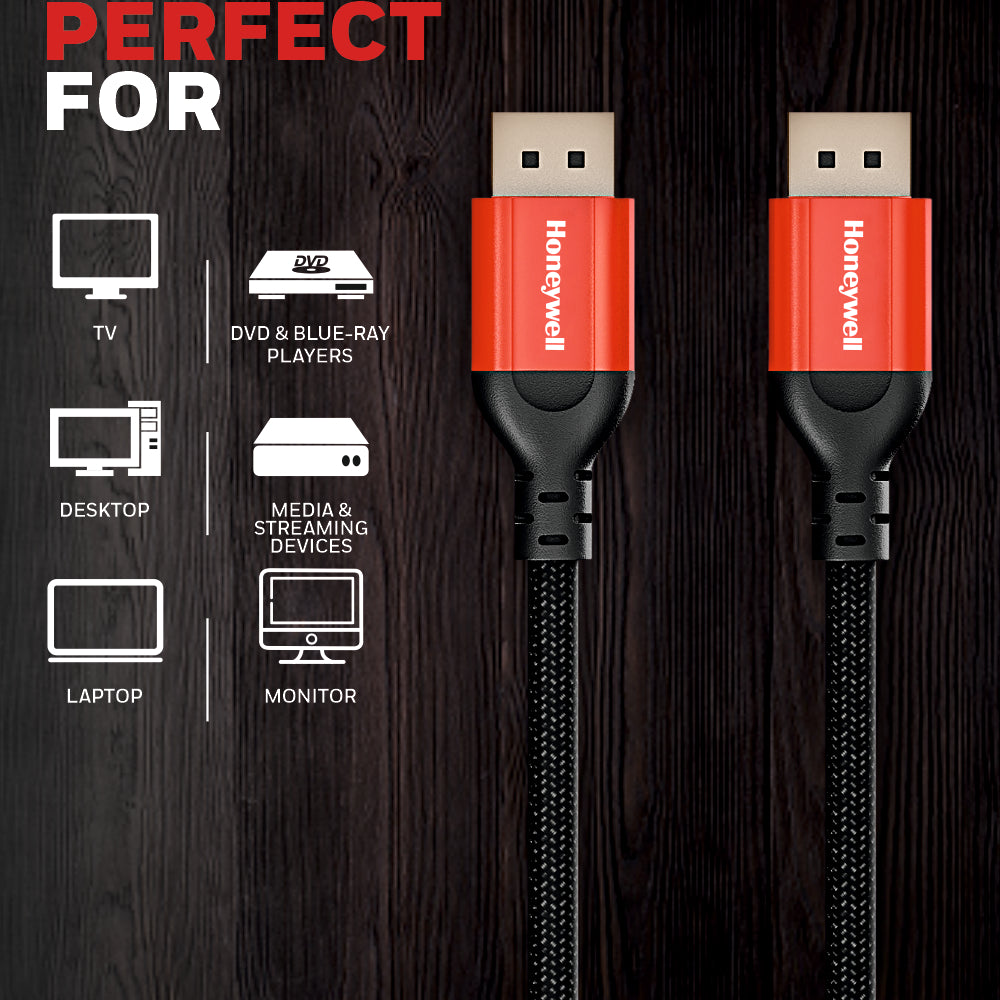Honeywell DisplayPort to DisplayPort 2.0 Cable (Platinum Series)