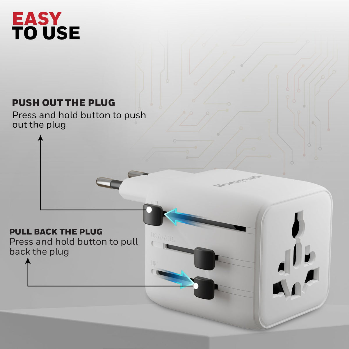 Honeywell World Travel Adapter (Platinum Series)